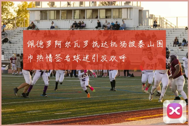 佩德罗阿尔瓦罗抵达机场披泰山围巾热情签名球迷引发欢呼